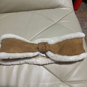 UGG Suede & Sheepskin Headband
